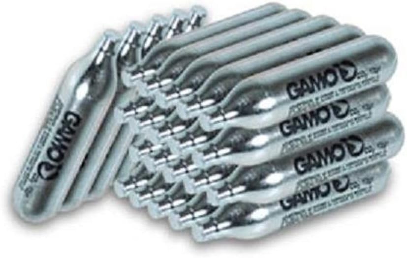 Gamo 62124702554 12-Gram Replacement CO2 Cylinders, 25-Pack One Size, Multi