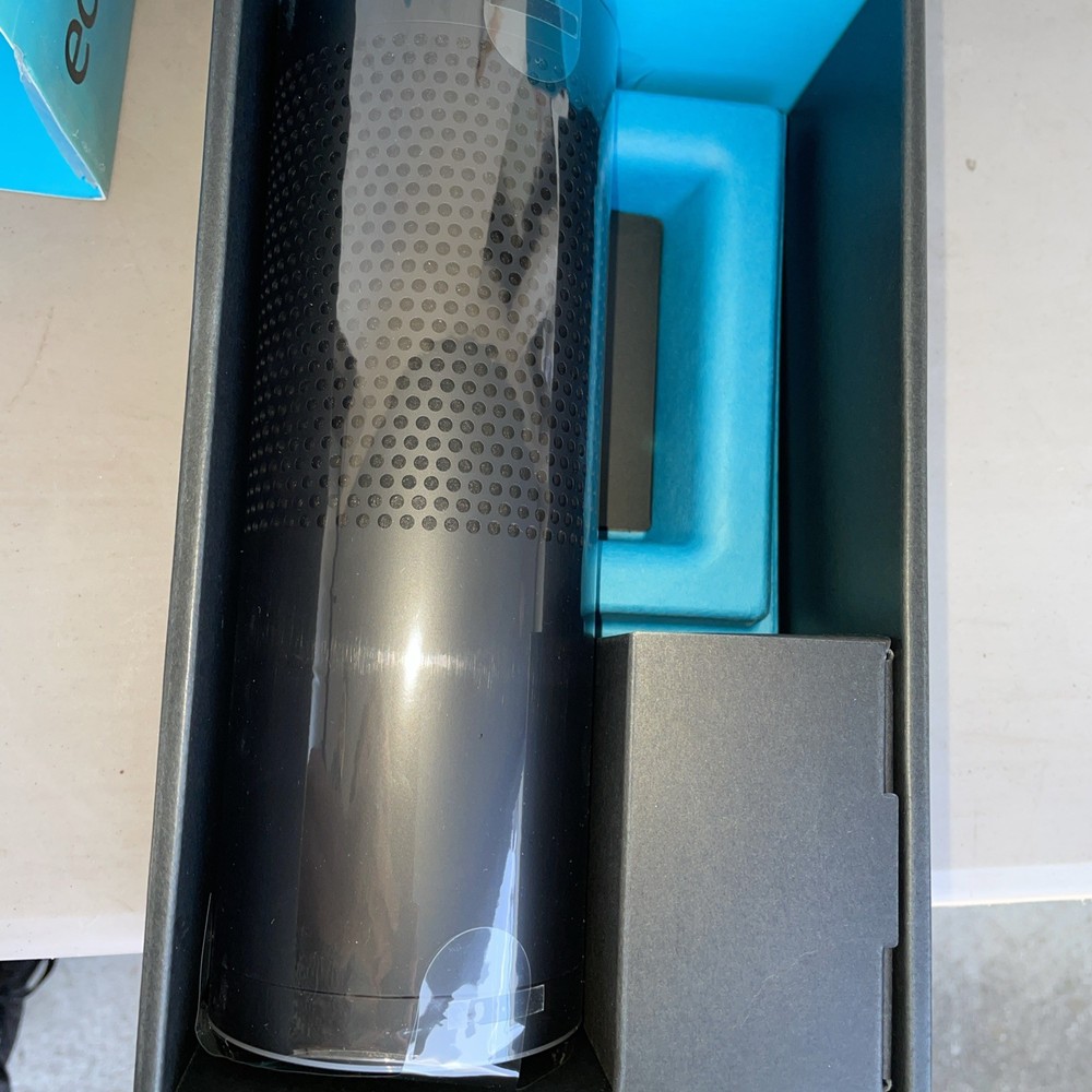 Amazon Echo Plus (1st Generation) Smart Speaker - Black w/box B053