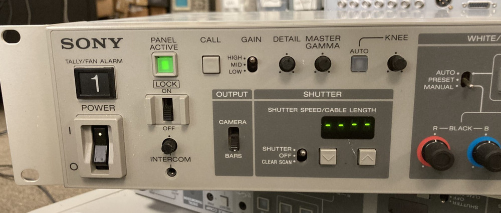 Sony CCU-D50 SDI Video Camera Control Unit