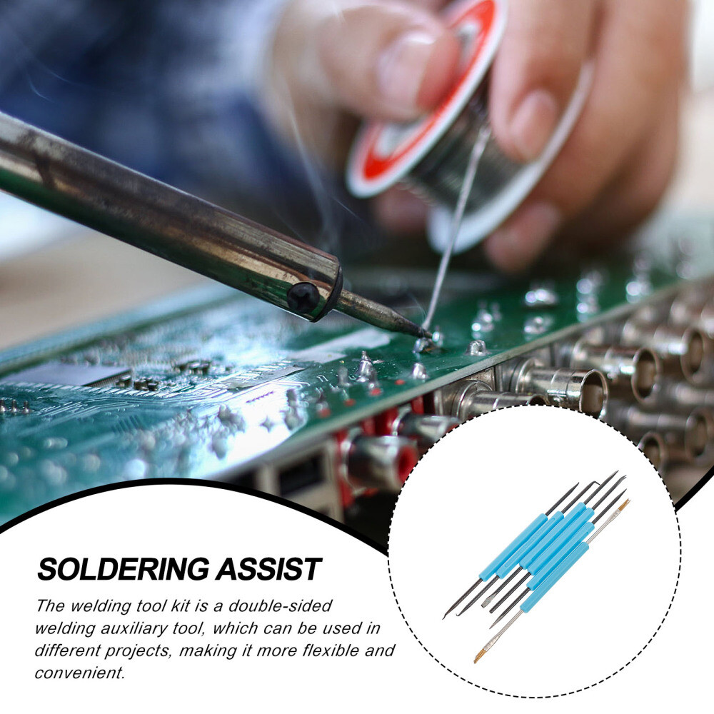 6 Pcs Welding Soldering Project Kit for Electronics Tools