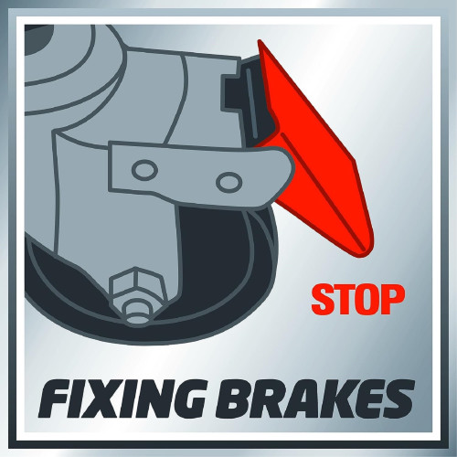 Einhell Mobile Cart Workshop Tool Holder 4 Drawer Wheels