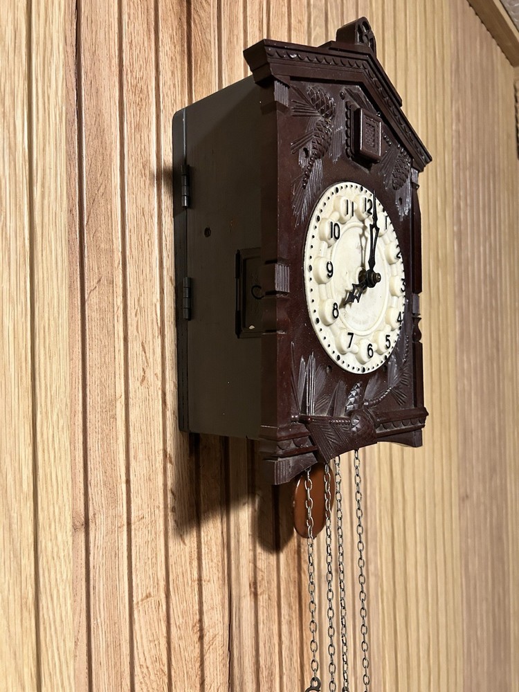 Soviet Vintage Cuckoo clock, USSR clock, Soviet working clock, Working cuckoo