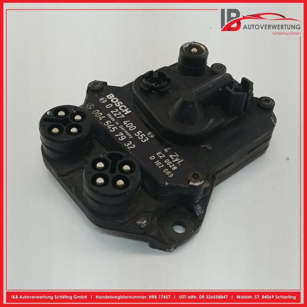 Mercedes Benz W124 ignition module ignition control unit 0045457932 Bosch