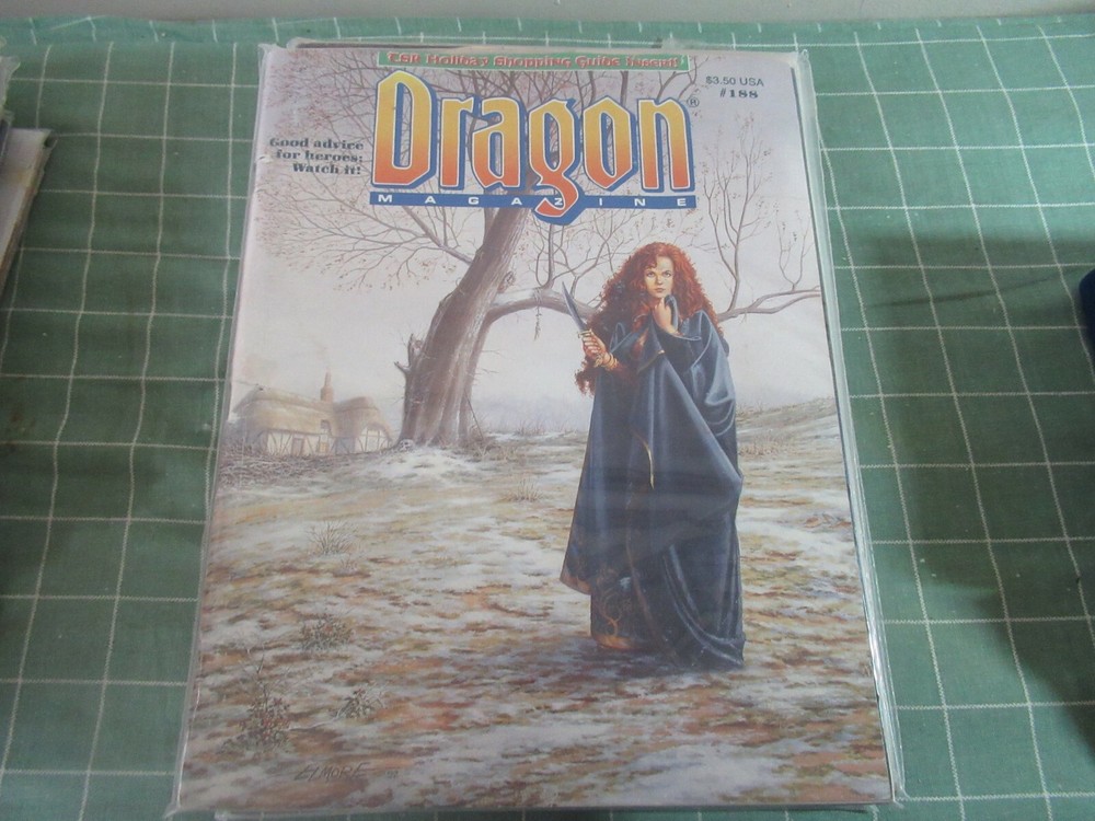 Dragon magazine #188 vintage