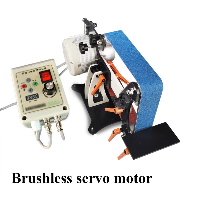 Small Abrasive Belt Machine Vertical Horizontal Sand Machine Grinding Polishing