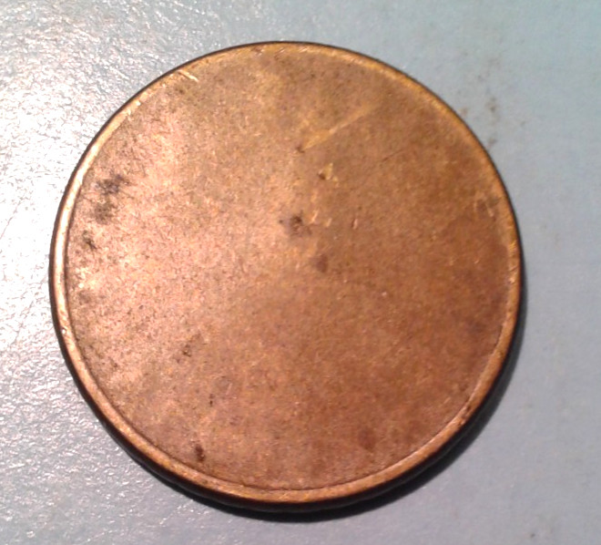 Error coin 10 Euro Cents.
