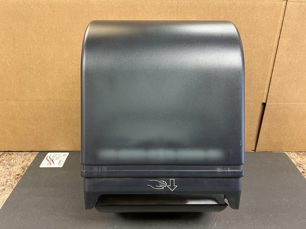 Electronic Hands Free Towel Roll Dispenser Model 225 Navy Translucent New