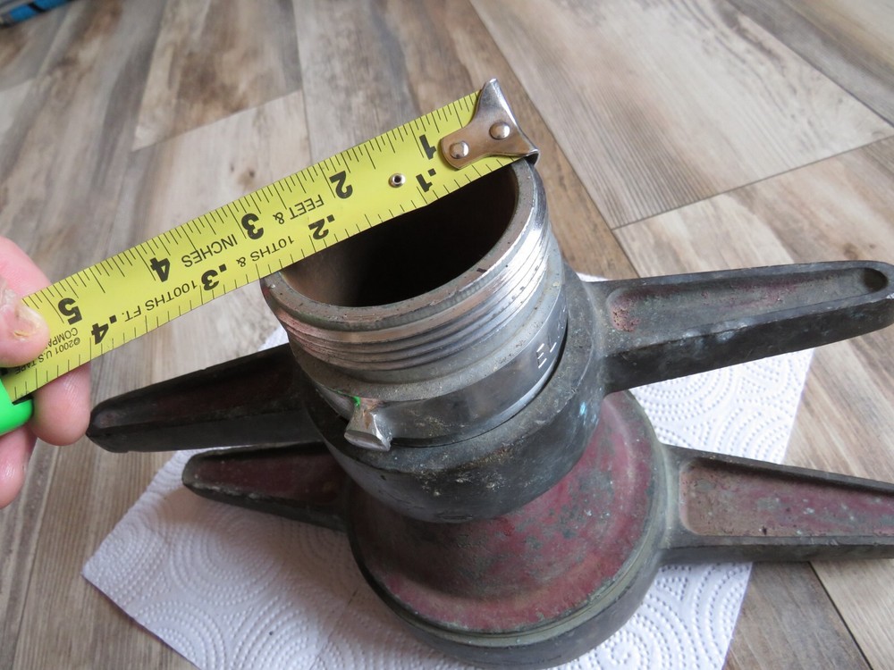 Elkhart Brass Fire Engine 4 1/2 - 3" Coupling adapter Fire Hydrant Adapter