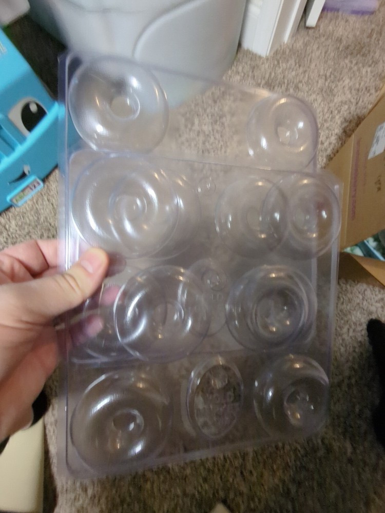 Plastic Soap Mold Donut 3D Shape