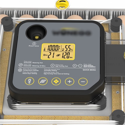 Incubators for Hatching Eggs, 48 Egg Incubator with Automatic Egg Turning