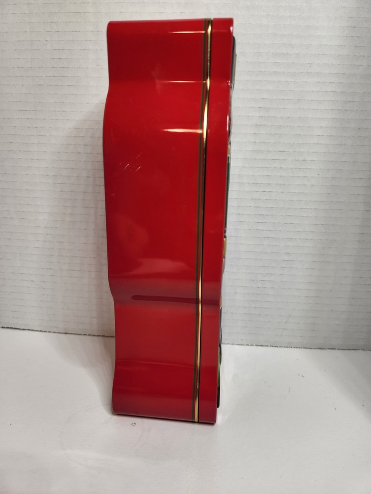 Roca Christmas Nutcracker Tin Can Box