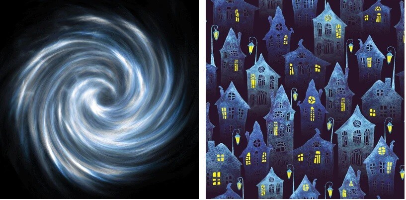 Very Strange Things - Vortex, scrapbook paper, DS, Reminisce VST004