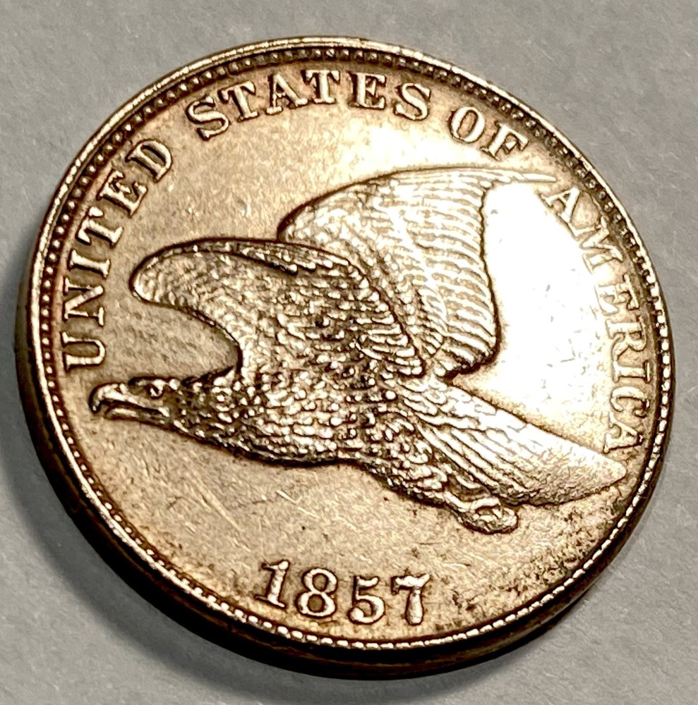 1857 Flying Eagle Cent * Penny * Gem BU  * #2