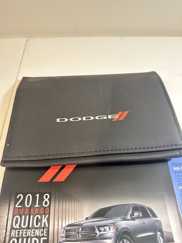 2018 Dodge Durango Quick Reference Guide