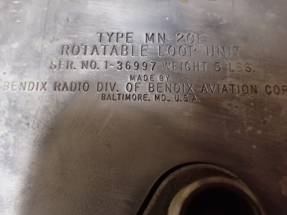 WW II - B-17 - Bendix MN-20E - Rotatable Loop Unit