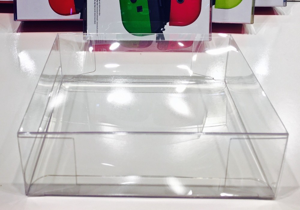 1 Box Protector For NINTENDO SWITCH JOY CON Controllers Clear Display Case