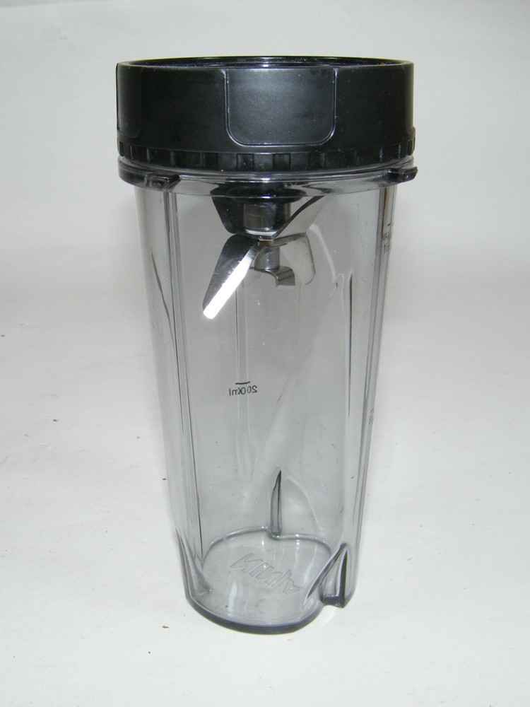 (5) NINJA BLENDER CUPS 2 BLADES 2 LIDS