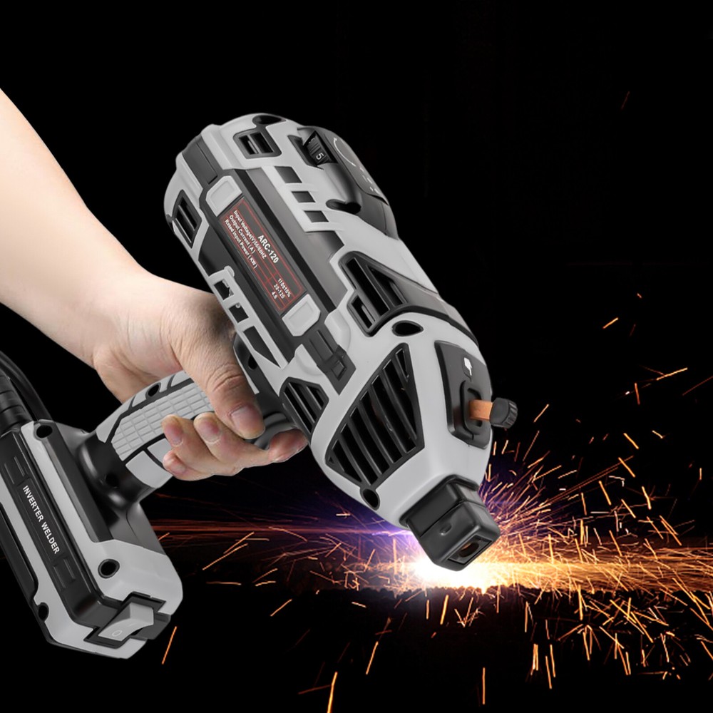 Handheld Welding Machine Arc Welder Gun Electric Welder Machine Kit Plastic