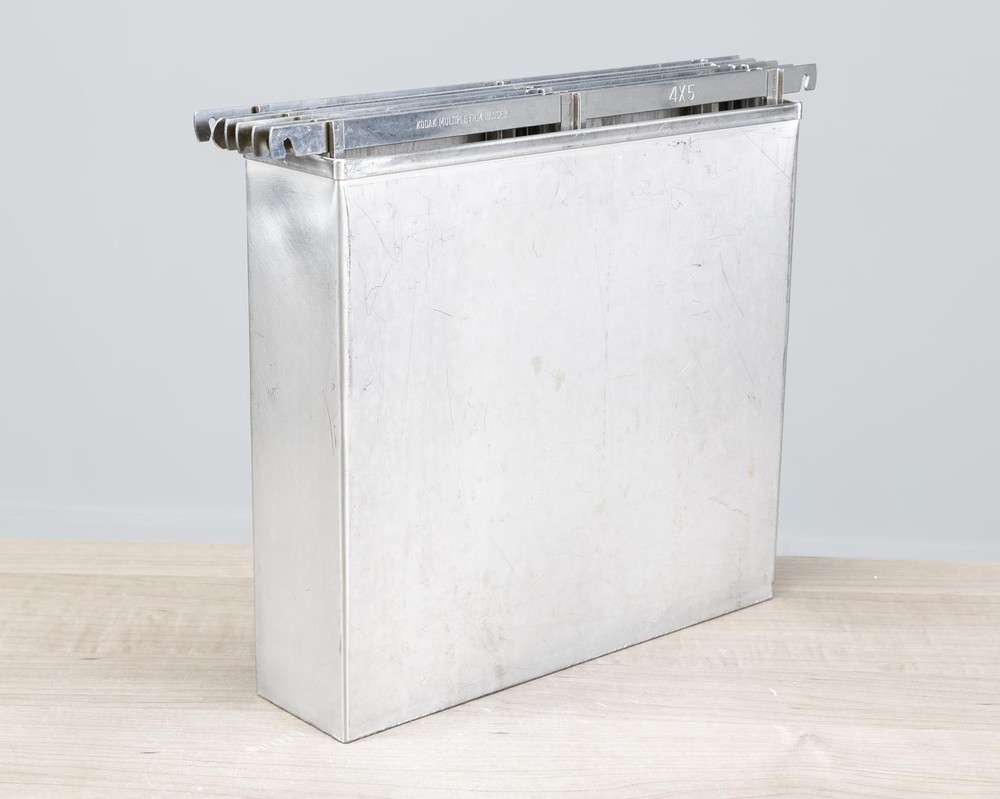 Large Format Stainless Steel Developing Tank With 6 Racks for 4x5 - 4 UP