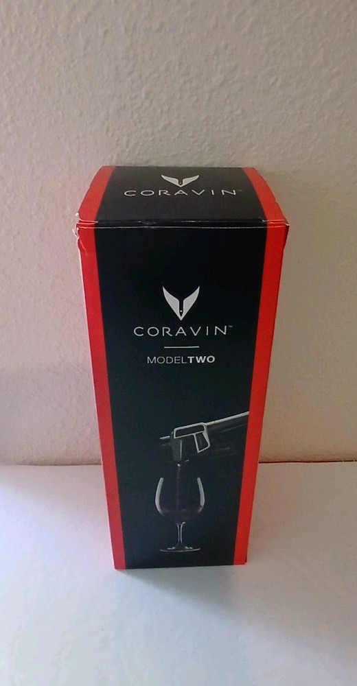 Coravin Model Two 2 Black Wine Preservation System Set (NO gas)