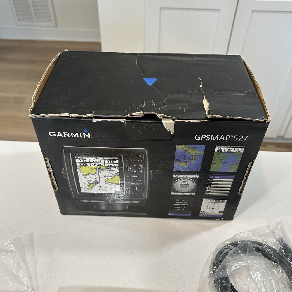 Garmin GPSMAP 527 GPS Chartplotter Fishfinder Display Head Unit Only