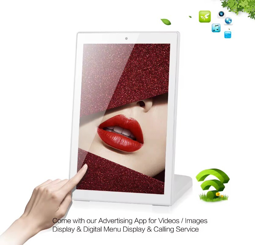 10.1 Inch Interactive Tabletop Touch Screen Advertising Digital Signage and Menu
