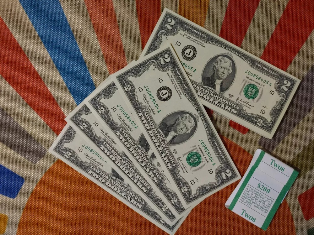 $2 Two Dollar Bill - 2003A - Uncirculated  - BEP