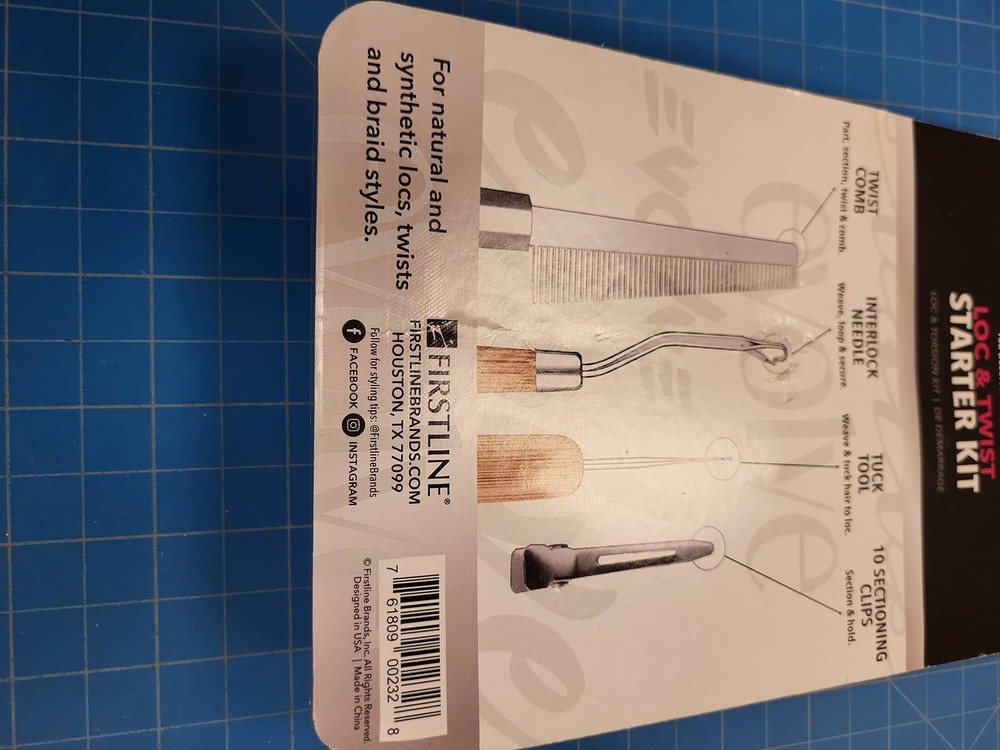 Evolve Loc Twist Starter Kit Crochet Braids Interlock Needle Tuck Tool Section