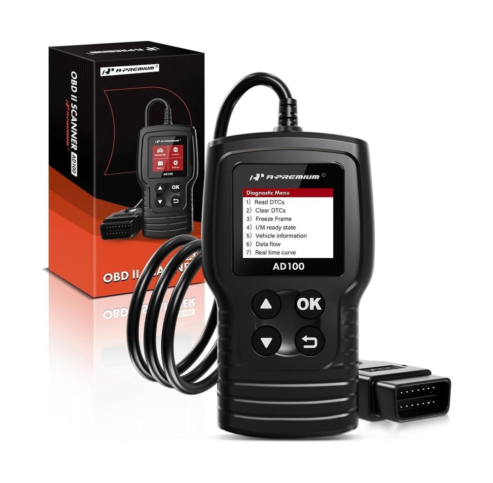 A-Premium AD100 Universal OBD2 Scanner Diagnostic Tool, Car Code Re... Fast Ship
