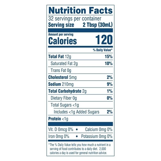 Hellmann s Classics Caesar Salad Bar Dressing Bottle, 32 Ounce, 6 Per Case