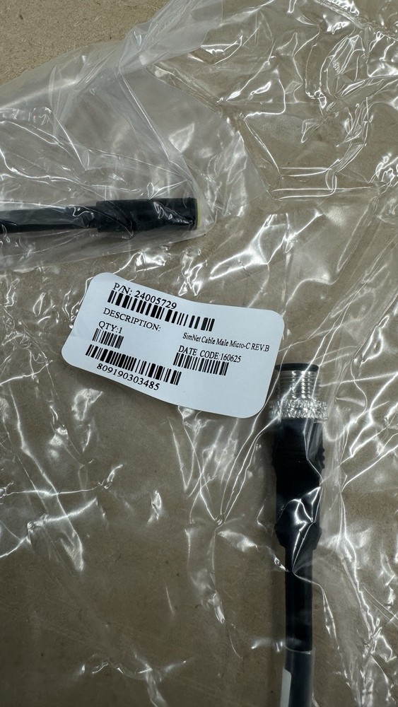 Simnet Male Cable Micro-C Adapter Cable Part# 24005729