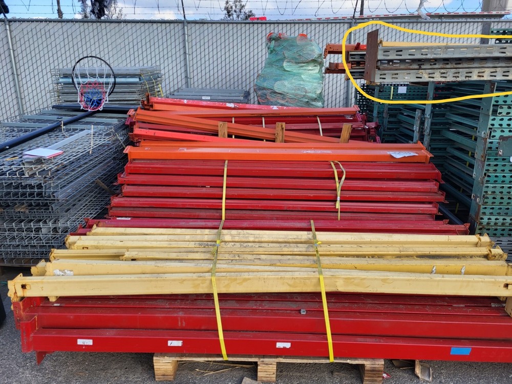 Pallet rack shelving , for vertical use , Grey 192"x42"