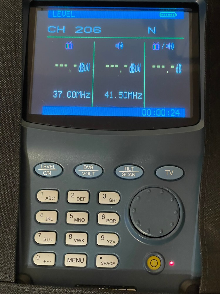 Deviser DS1287B Handheld CATV Analyzer Signal Level Meter