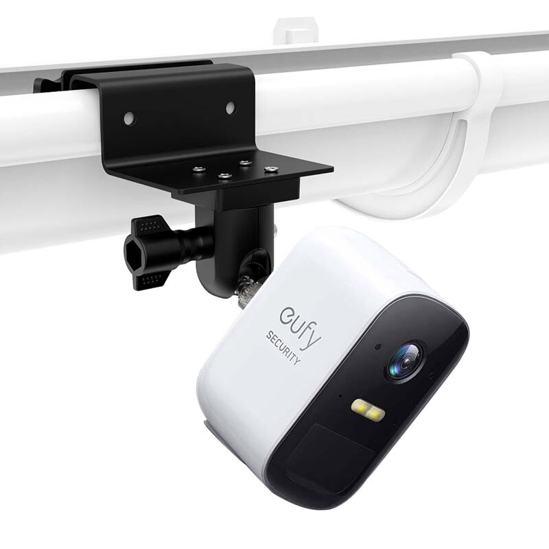 HOLACA Weatherproof Gutter Mount for EufyCam 3/3C/2C Camera,Arlo Pro4,Arlo Ultra