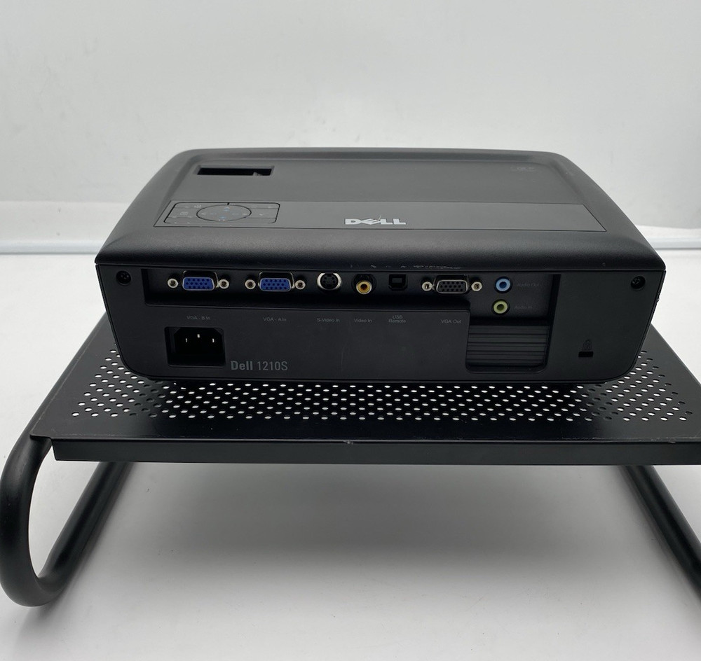 Dell 1210S Projector Black USB Flexible Display 1299 Lamp Hours