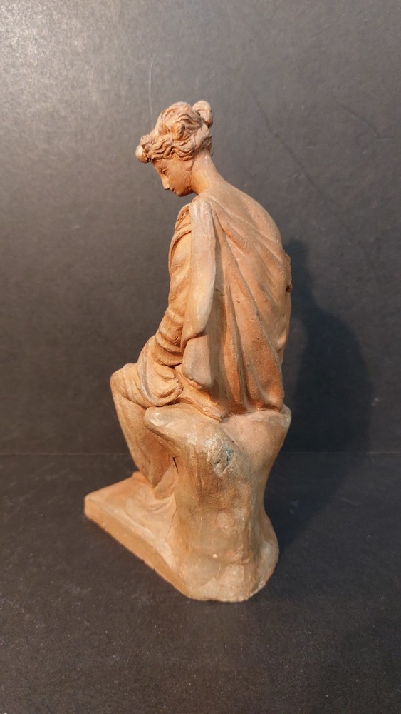 Tanagra Statue Terracotta