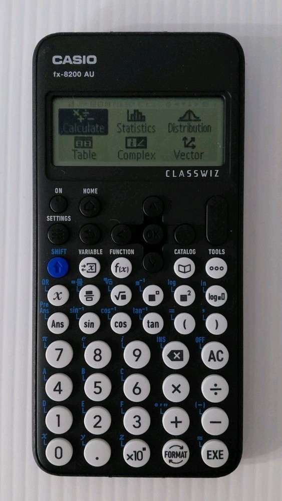 Casio fx-8200AU Scientific Calculator Black
