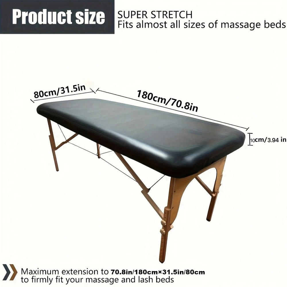 Massage Table Sheets PU Leather Fitted Mat Massage Table Cover Sheet