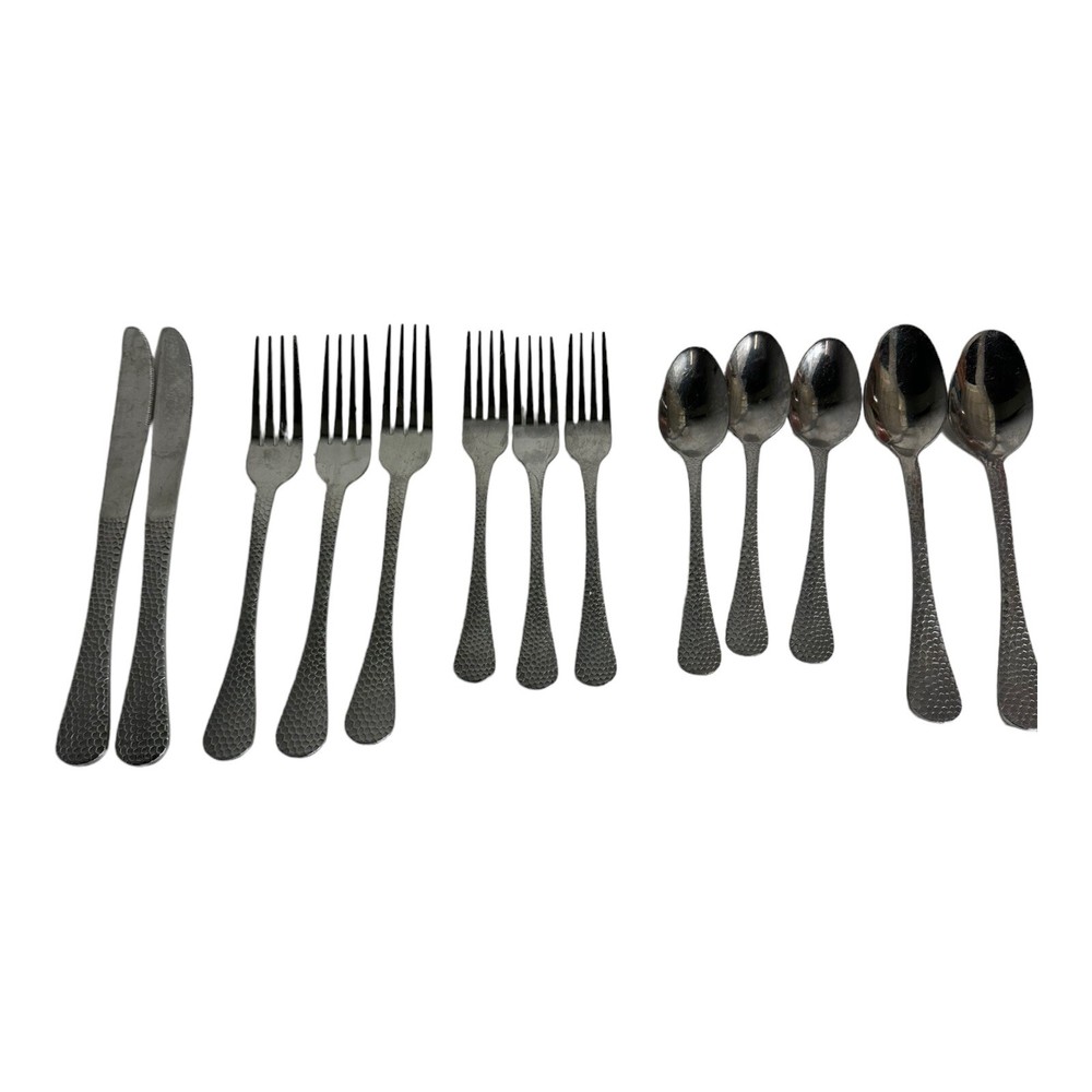 Farberware Stainless Steel Hammered Flatware - Replacement