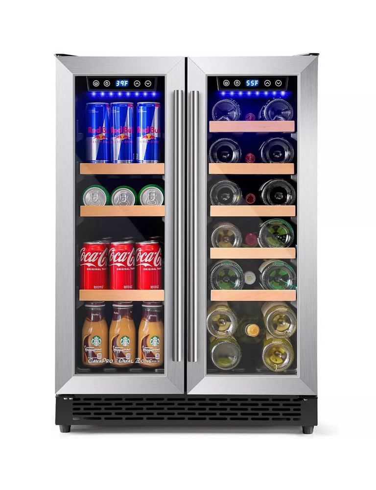 CavaPro Dual Zone Wine Cooler Refrigerator
