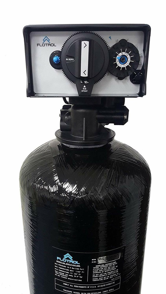 12"x52" Whole House Water Filter Backwash System Catalytic Carbon 2 Cu. Ft