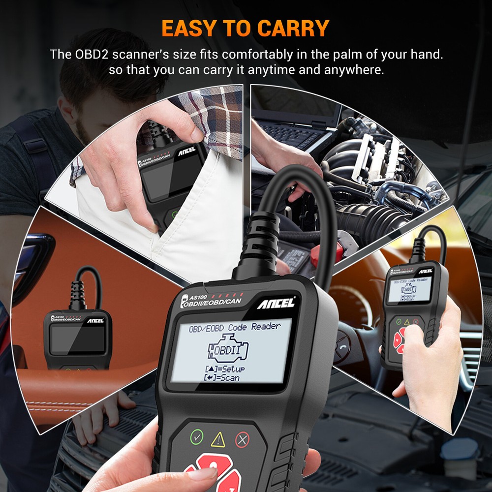 Car Diagnostic Tool Code Reader Automotive Engine Light Reset Tool Freeze Frame