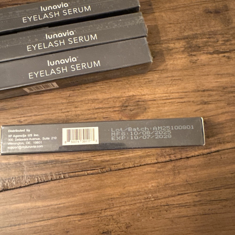 Lunavia Lash Serum - Eyelash Serum 4 Pack