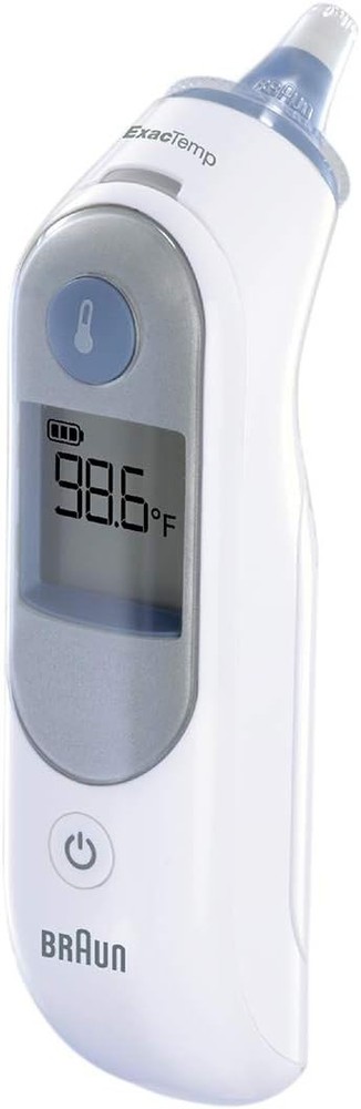 Digital Ear Thermometer with Stability Indicator and Display