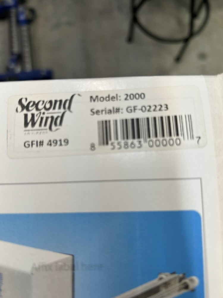Second Wind 2000 Duct Mounted UV Air Purifier