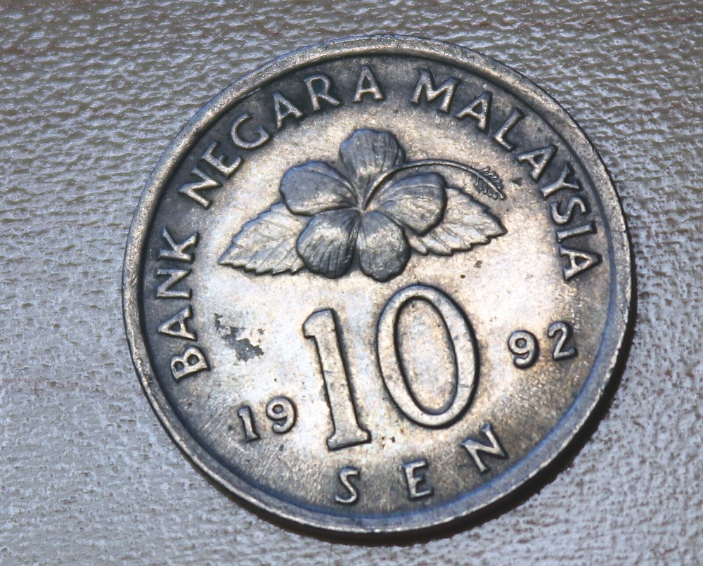 1992 Malaysia 10 Sen