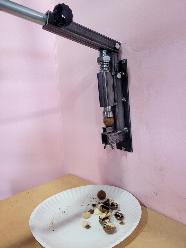 Black Walnut Nut Cracker - Unpainted