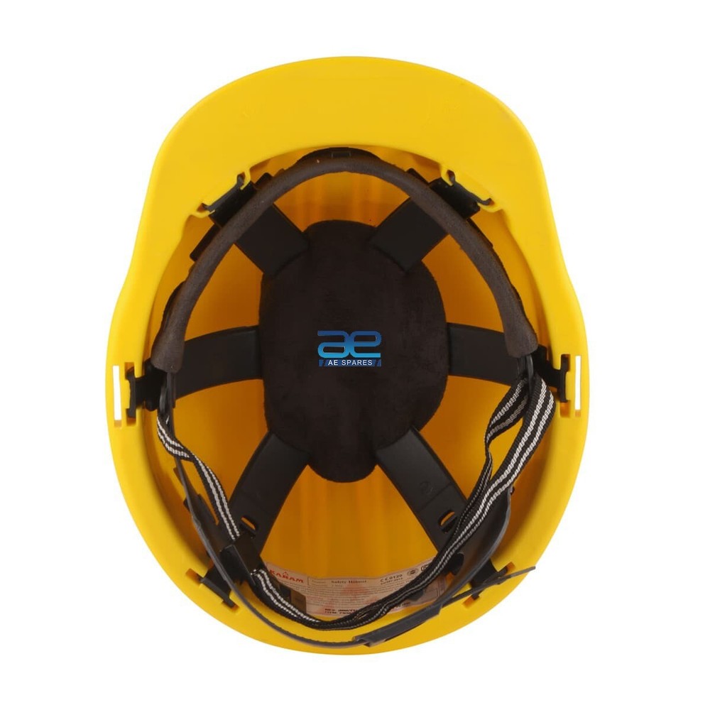 Sheltek Safety Helmet With Plastic Cradle (Yellow)