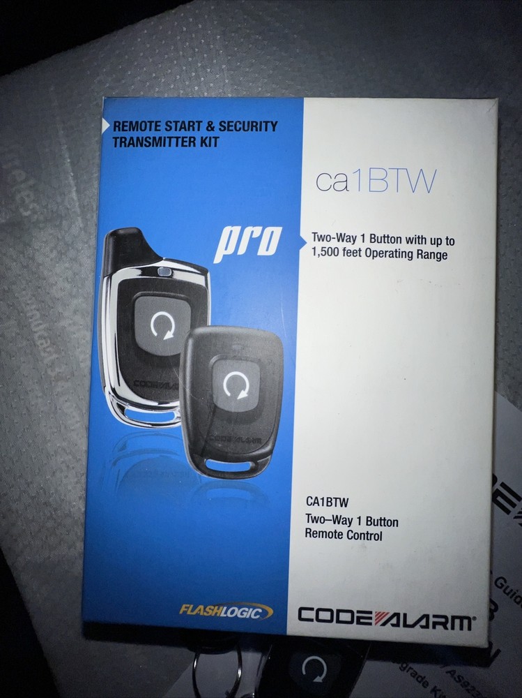 code alarm remote start upgrade to 2way kit