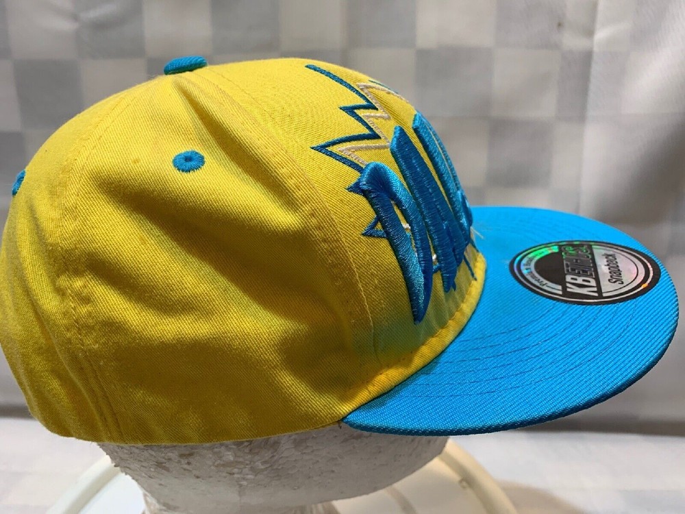 DALLAS Yellow Blue Snapback Youth Cap Hat